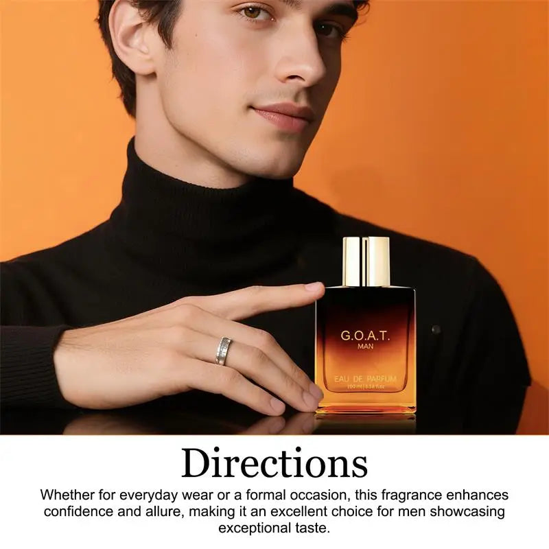 Long-Lasting Eau de Parfum for Men – Sandalwood & Vanilla – 50ml & 100ml