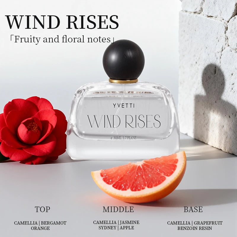 Pure Camellia Eau de Parfum for Women – Floral & Fruity Trail – 50ml