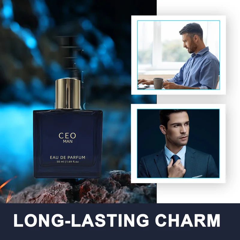 Long-Lasting Eau de Parfum for Men – Sandalwood & Vanilla – 50ml & 100ml