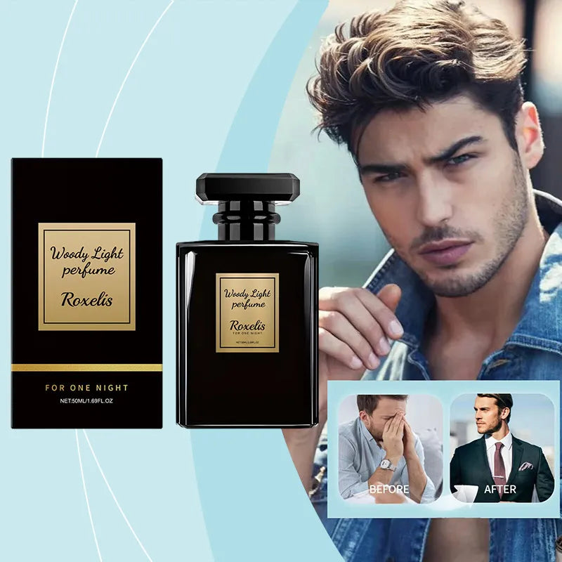 Long-Lasting Eau de Parfum for Men – Sandalwood & Vanilla – 50ml & 100ml